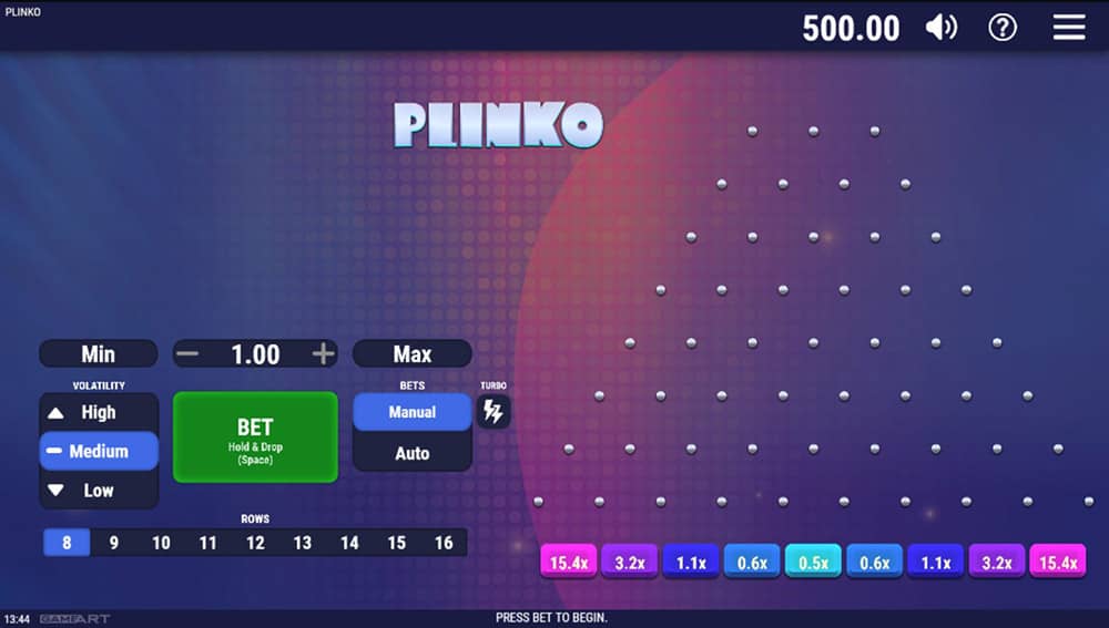 GGbet plinko Demo